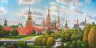 Разживин Игорь Кремль сквозь зелень Зарядья